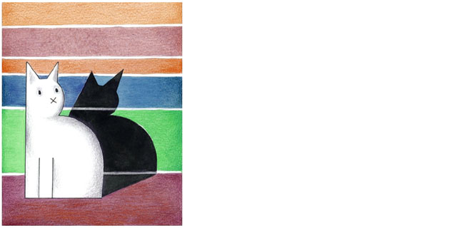 Урок. Мастер-класс. Как легко нарисовать кошку